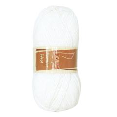 фото Белая пряжа Lanoso Premier Wool 955