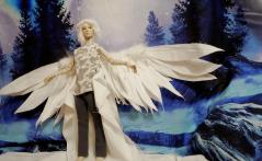 картинка Шарнирная кукла юноша "Ангел"