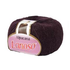 фото Фиолетовая пряжа Lanoso Alpacana 3011