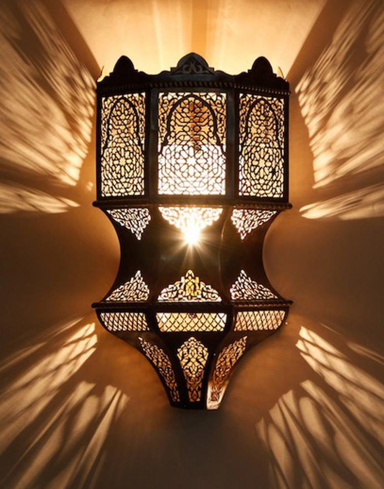 фото Настенный светильник из Марокко