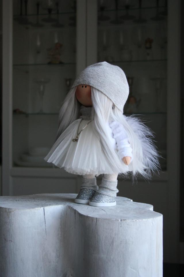 фото Кукла интерьерная текстильная "Ангел"