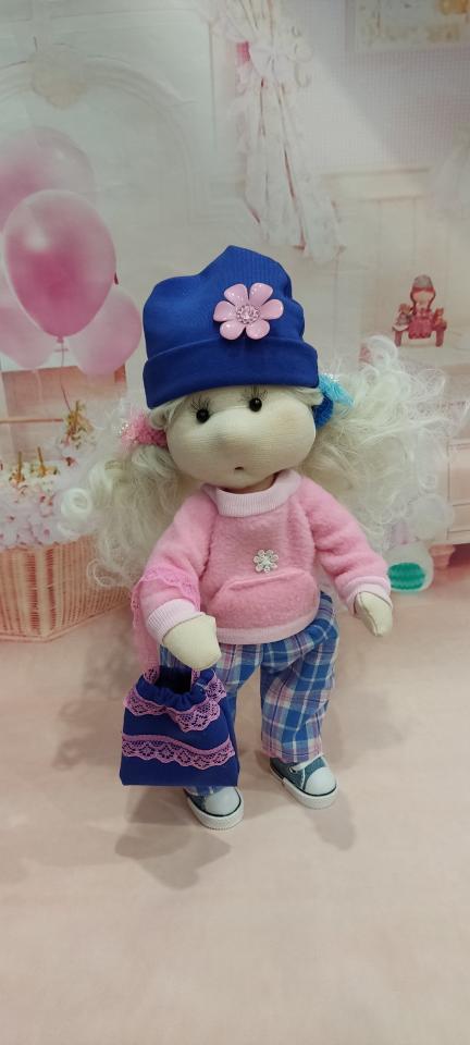 фото Текстильная кукла Бетти