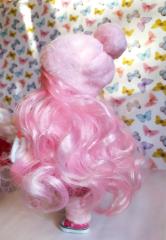 фотография Кукла Тильда с розовыми волосами