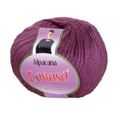 фото Фиолетовая пряжа Lanoso Alpacana 3009