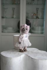 фото Интерьерный мишка Тедди "Бусинка"