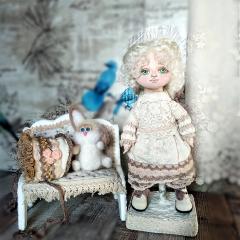 изображение Кукла интерьерная ручной работы