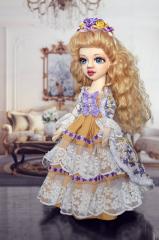 картинка Текстильная Интерьерная Кукла Алиса