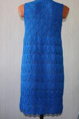 картинка ажурное платье А-силуэта