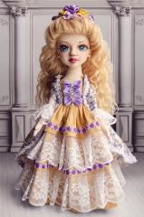 изображение Текстильная Интерьерная Кукла Алиса