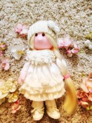 фото Текстильная кукла "Тильда"тыкваголовка