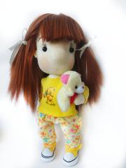 фото Текстильная кукла