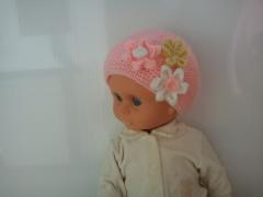 картинка Розовая шапочка с цветочками принцессе