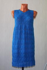 фото ажурное платье А-силуэта