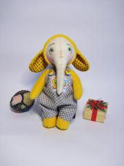 изображение Мягкая игрушка слоник