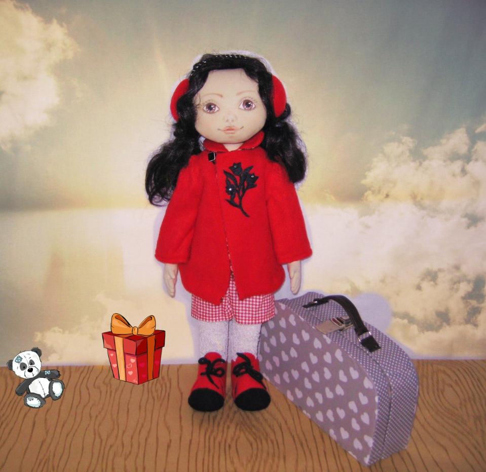 фото Марийка  кукла с набором одежды