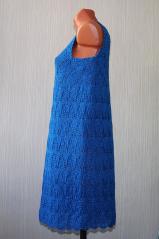 фото ажурное платье А-силуэта