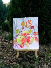 фото Картина "Осенние яблоки"