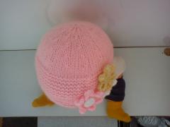изображение Розовая шапочка с цветочками принцессе