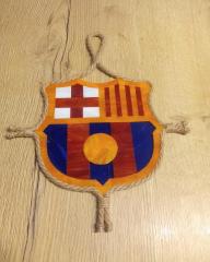 изображение Панно ручной работы герб Барселона 