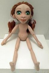 изображение Кукла текстильная с рельефным лицом