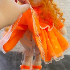 изображение Вязаная куколка "Лисичка"