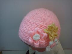 изображение Розовая шапочка с цветочками принцессе