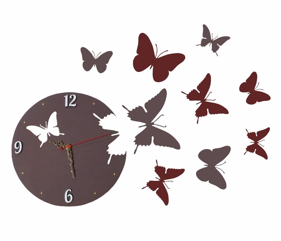 фото Часы "Бабочки"