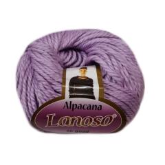 фото Фиолетовая пряжа Lanoso Alpacana 3008