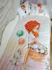 изображение Комплект постельного для девочки 