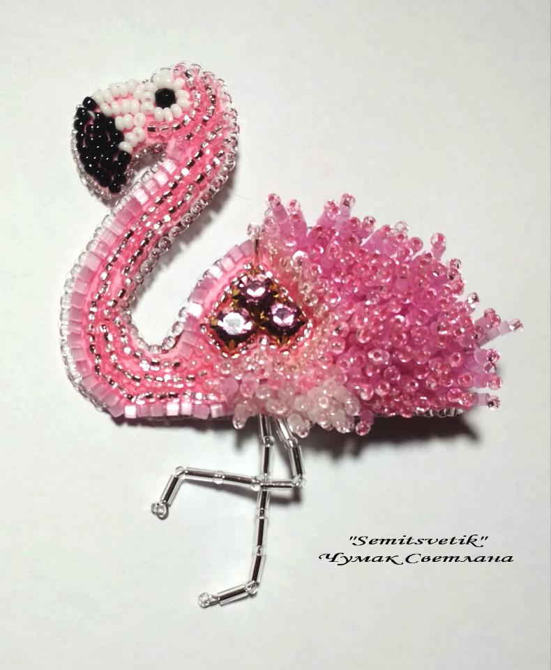 фото Розовый фламинго
