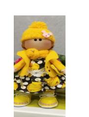 изображение Кукла Даша в желтом платье