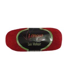 фото Красная пряжа Lanoso Lux Mohair 606