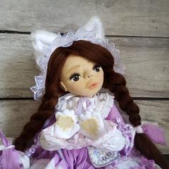 изображение Текстильная интерьерная кукла Варя