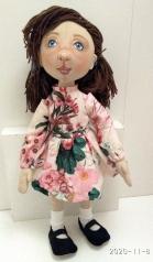 картинка Кукла текстильная с рельефным лицом