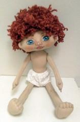 изображение Кукла текстильная с нарисованным лицом