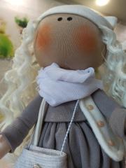 фото Текстильные куклы "Сладкая парочка"